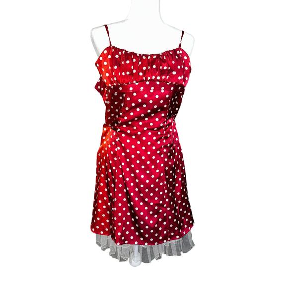 Ruby Rox Dresses & Skirts - Ruby rox red polkadot dress